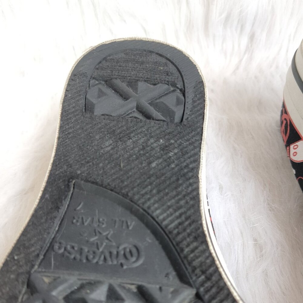 Converse CT All Star Size US MENS 7 WOMENS 9 Anarchy BLACK/RED - Picture 8 of 13